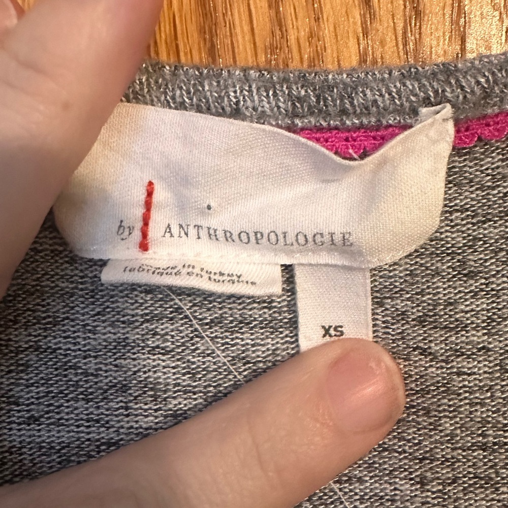 Anthropologie heathered gray knit comfort jumpsuit - Picture 8 of 9